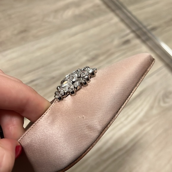 Manolo Blahnik Satin Mules 39 - Picture 11 of 16